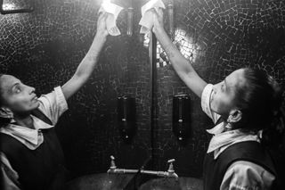 housekeeping women at bars