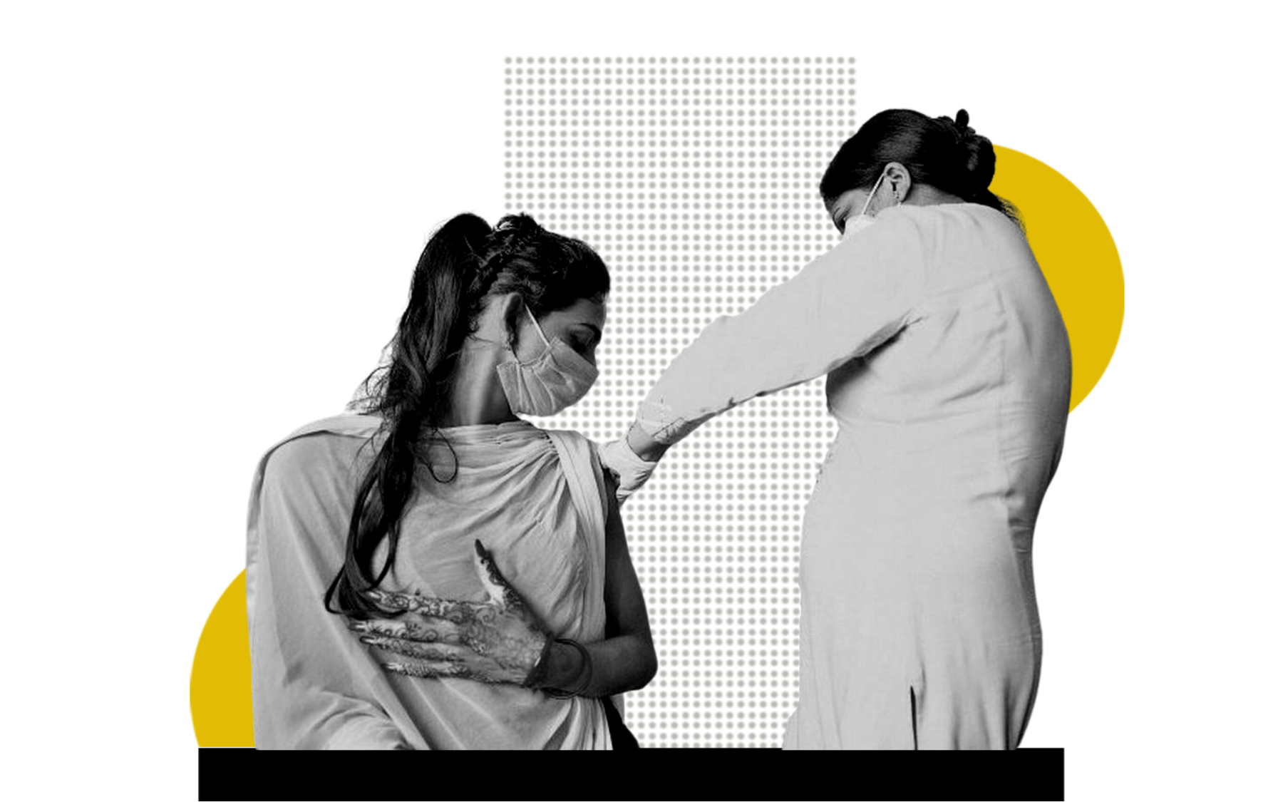 how many trans people in India vaccinated?