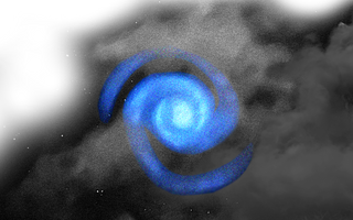 what was the mysterious spiral in new zealand's night sky