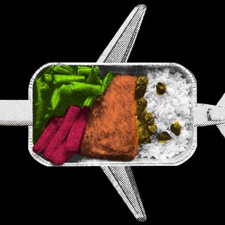 why airplane food tastes bad