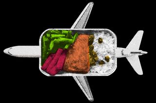 why airplane food tastes bad