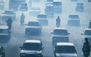 air pollution car windows