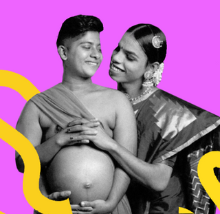 trans couple child india