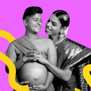 trans couple child india