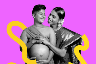 trans couple child india