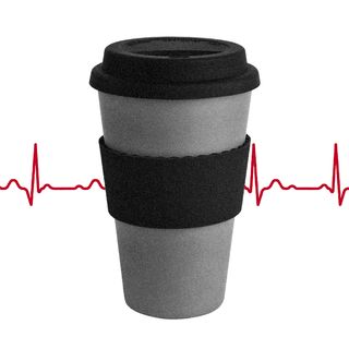 does coffee increase heart rate