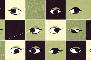 don't know where to look while talking to someone