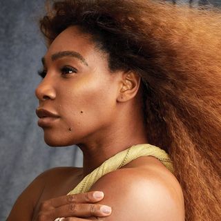 Serena Williams poses unretouched Harper's Bazaar