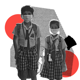 how air pollution affects children's lung in Delhi