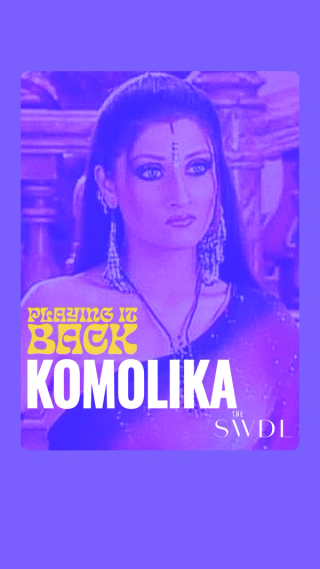 a still of actress urvashi dholakia as the vamp komolika from indian tv show 'kasauti zindagi kay'