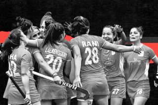 Indian women hockey team