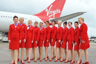 virgin atlantic flight attendant uniforms