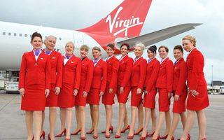virgin atlantic flight attendant uniforms