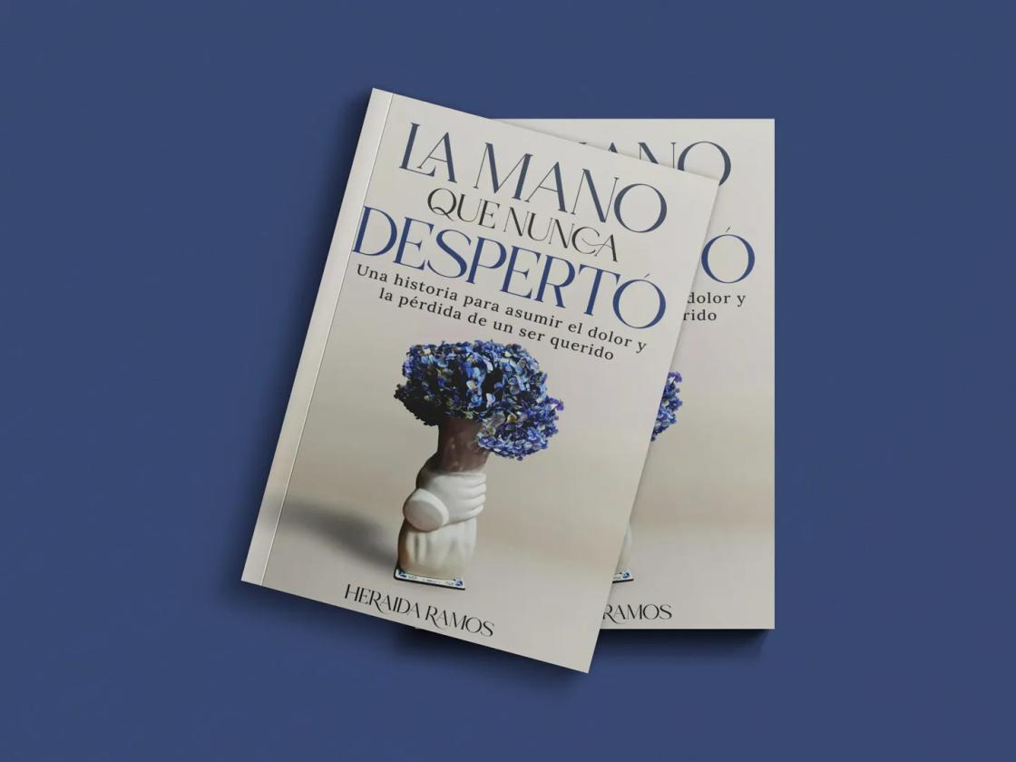 La mano que nunca despertó - mockup
