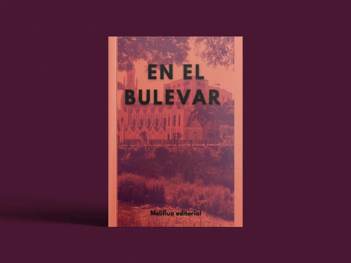 En el bulevar - mockup