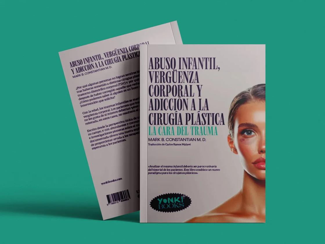 Abuso infantil, vergüenza corporal y adicción a la cirugía plástica - mockup