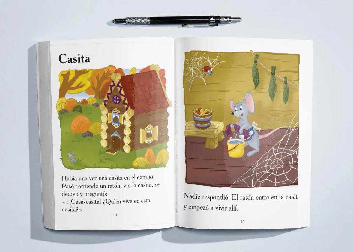 Cuentos populares rusos para estudiantes de español - mockup