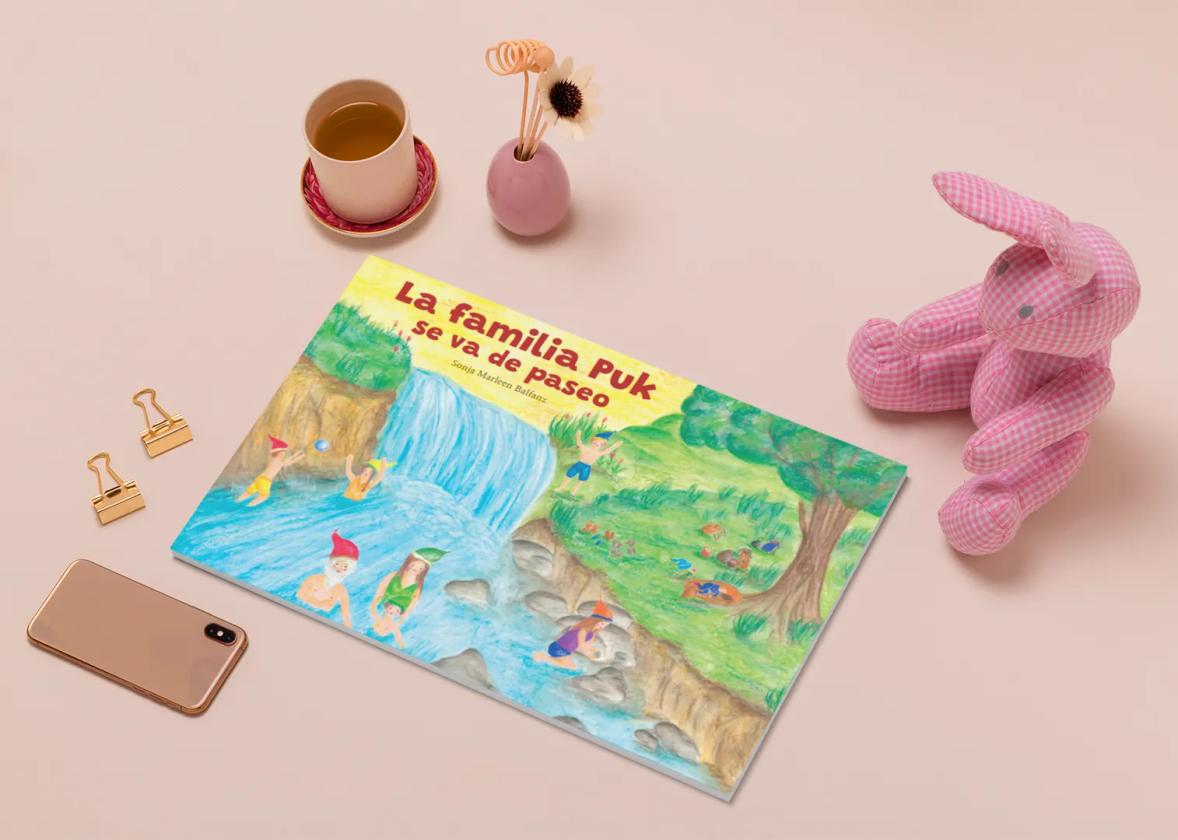 La familia Puk se va de paseo - mockup