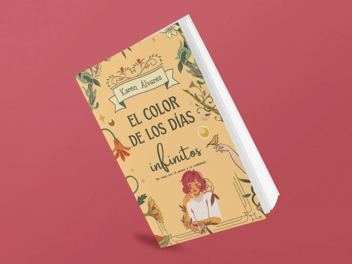 El color de los días infinitos  - mockup