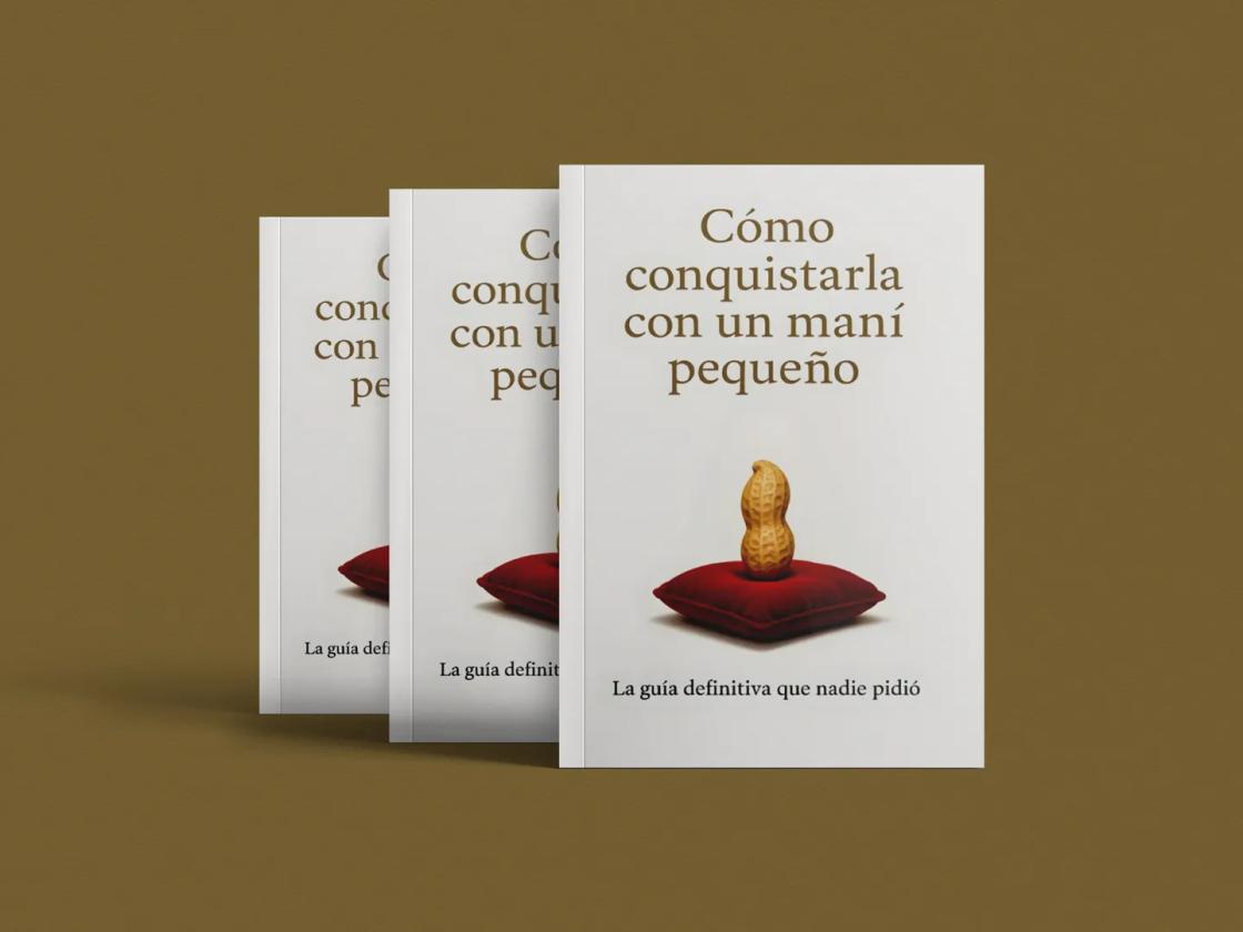 Cómo conquistarla con un maní pequeño - mockup