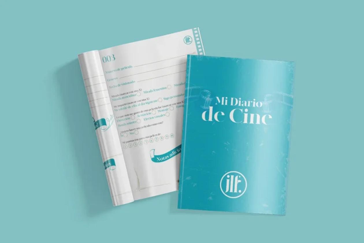 Mi Diario de Cine (Versión a Color) - mockup