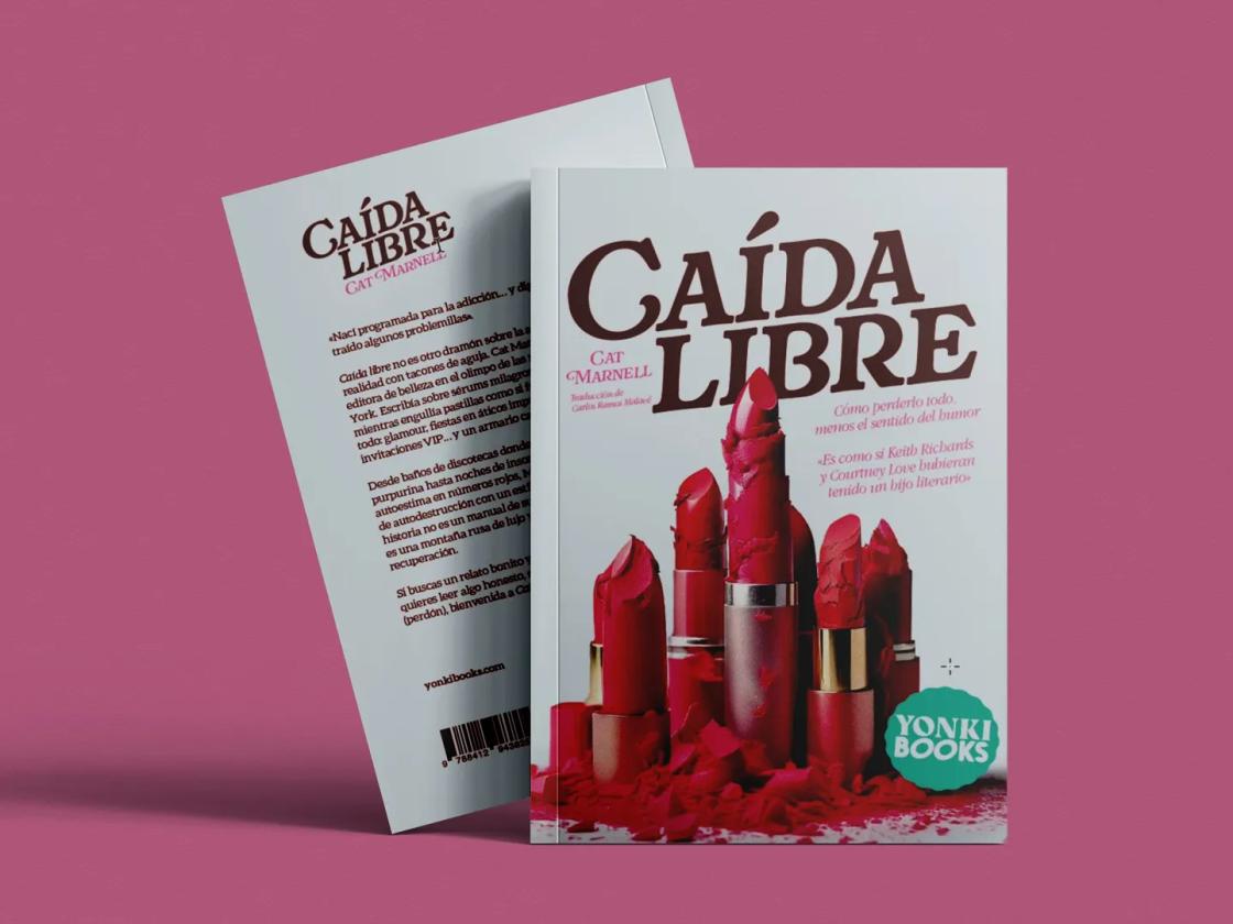 Caída libre - mockup