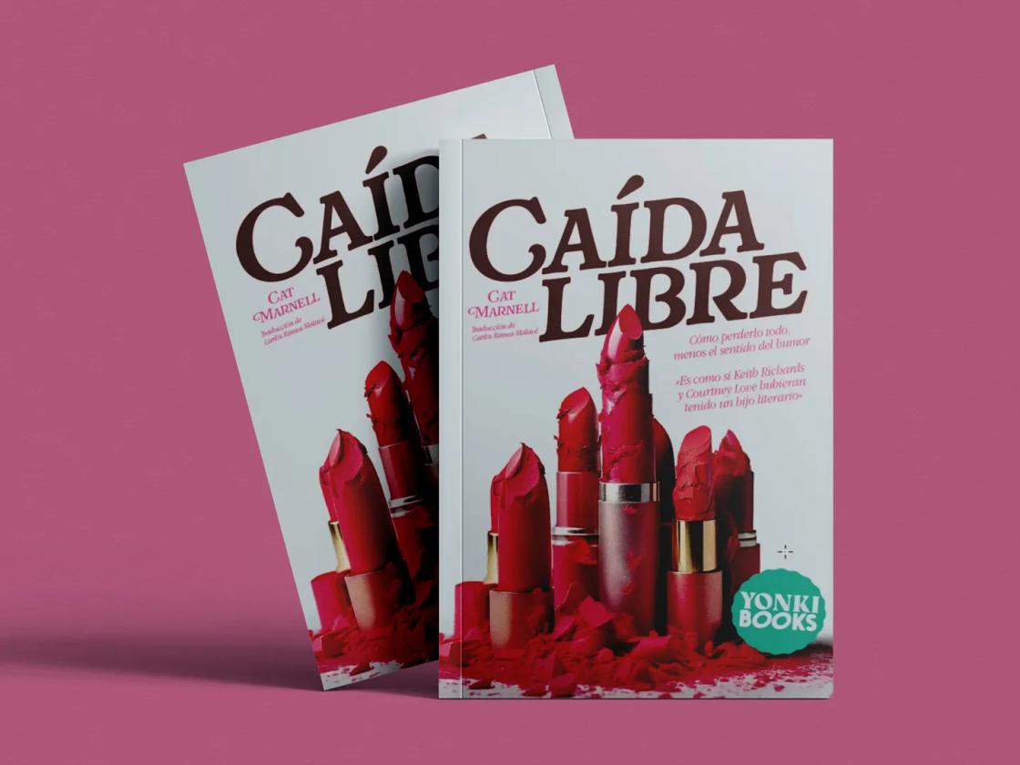 Caída libre - mockup