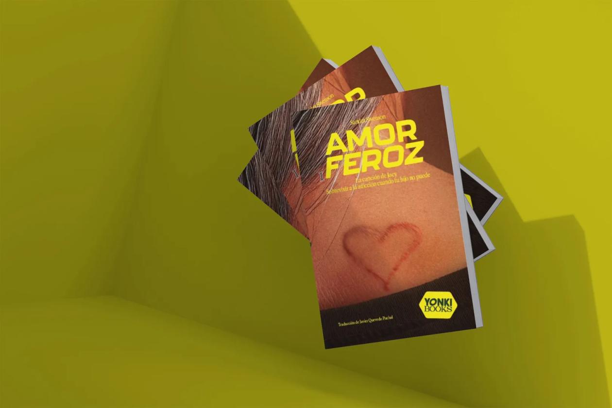Amor feroz - mockup