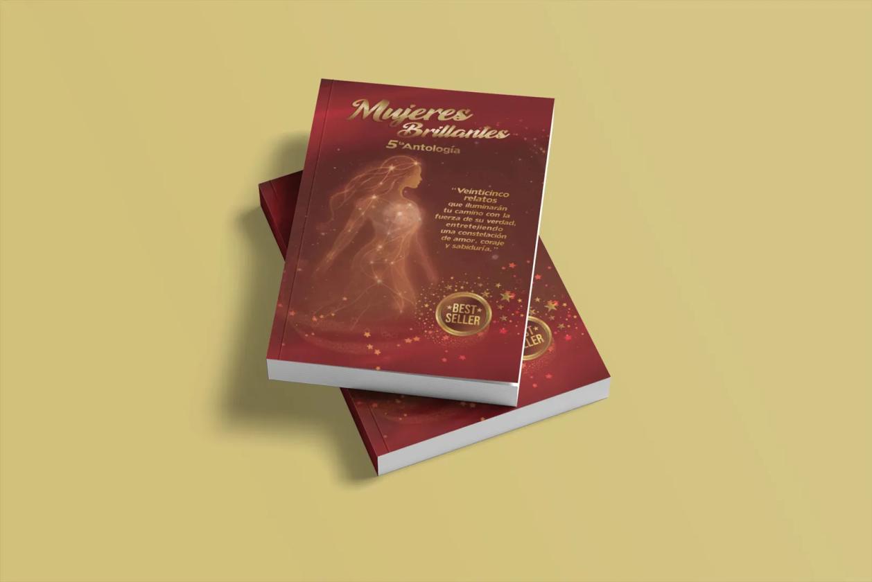 Mujeres Brillantes Quinta Antología - mockup