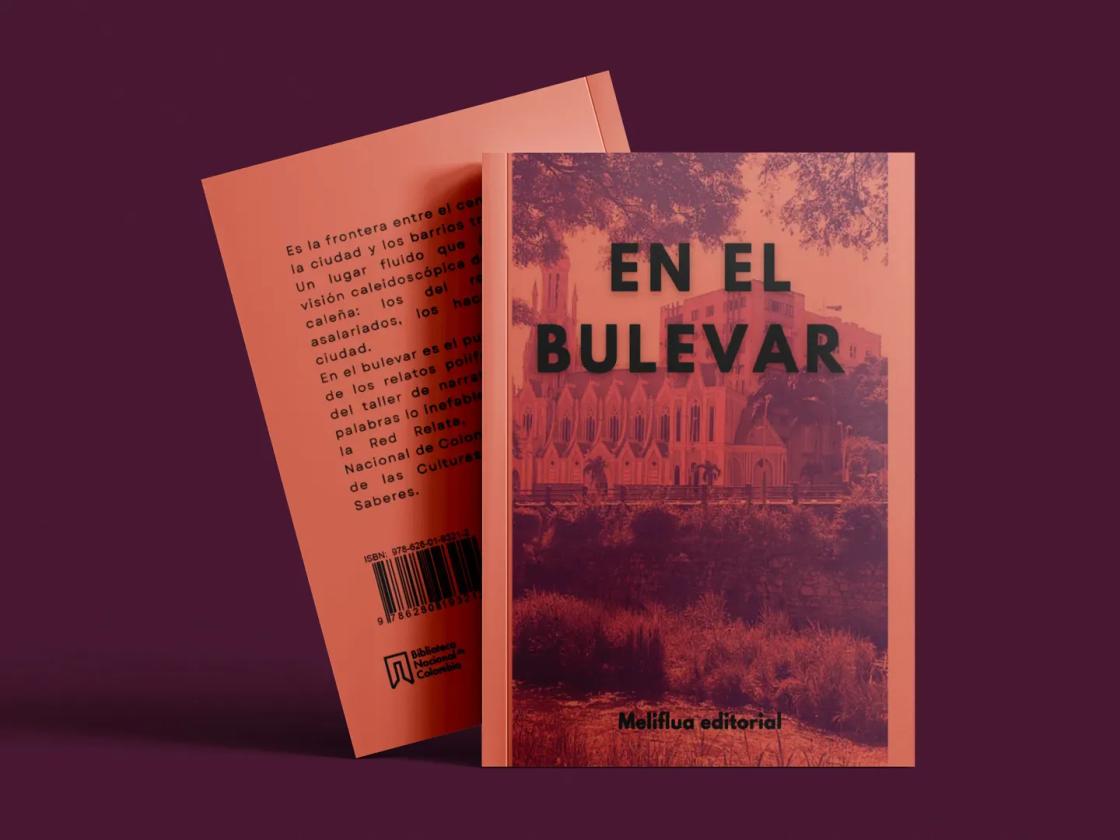 En el bulevar - mockup