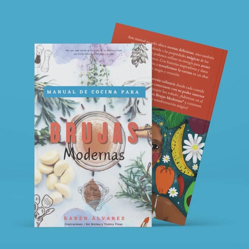 Manual de cocina para brujas modernas - mockup