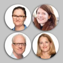 Jeffrey Foote, Carrie Wilkens, Nicole Kosanke y Stephanie Higgs