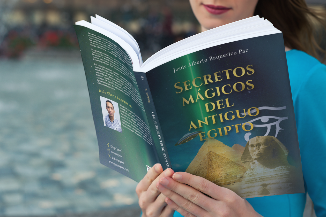 Secretos mágicos del antiguo Egipto - mockup