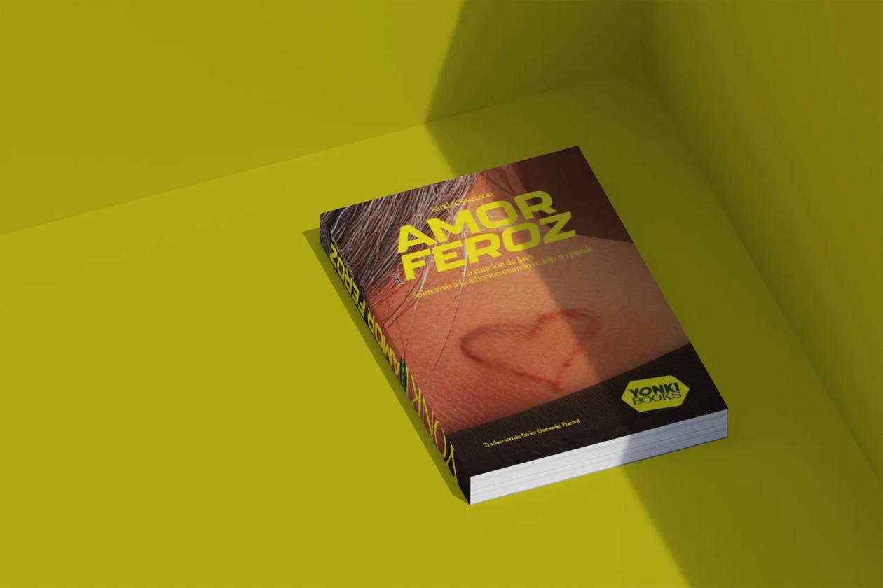 Amor feroz - mockup