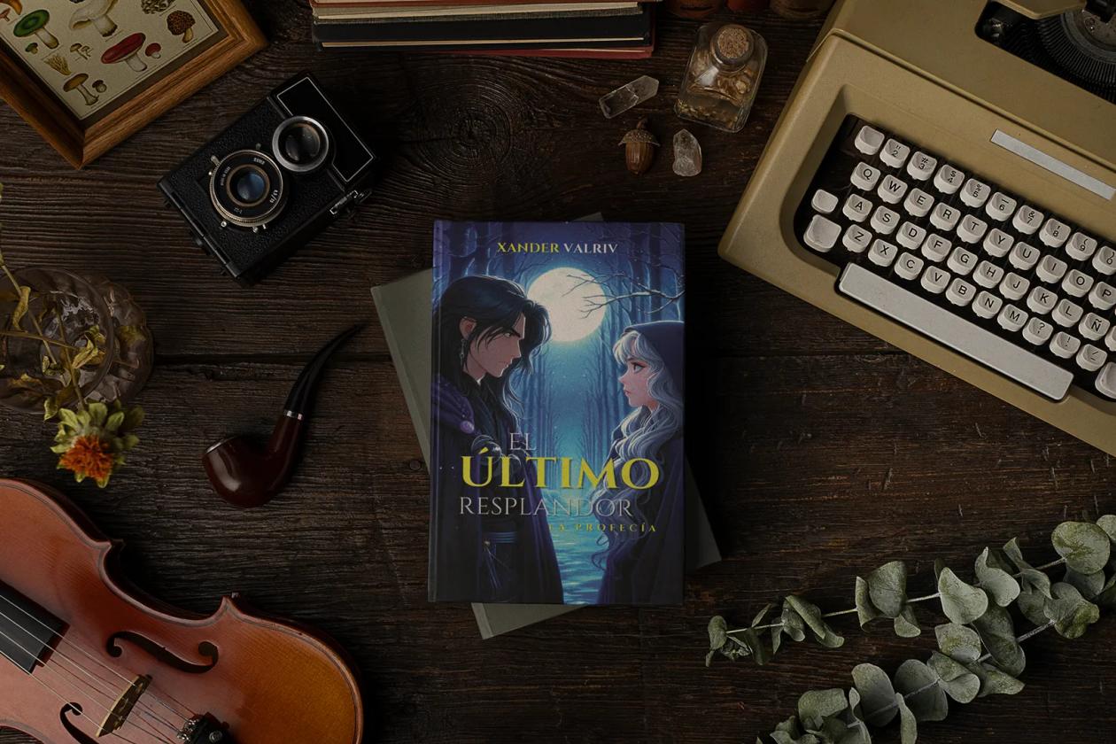 El último resplandor - mockup