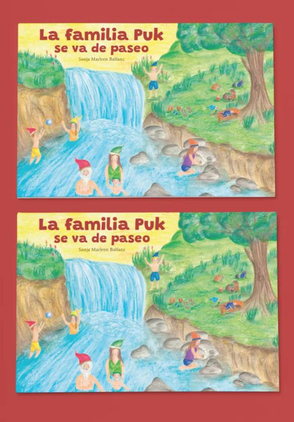 La familia Puk se va de paseo - mockup