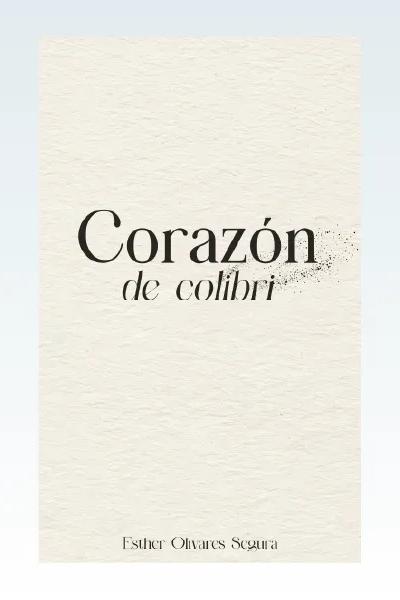 Portada de Corazón de colibri