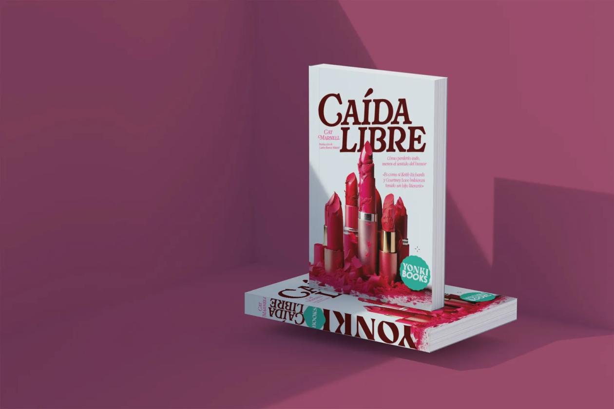 Caída libre - mockup