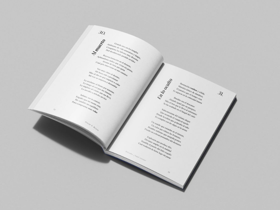 Mírame, aquí estoy - mockup