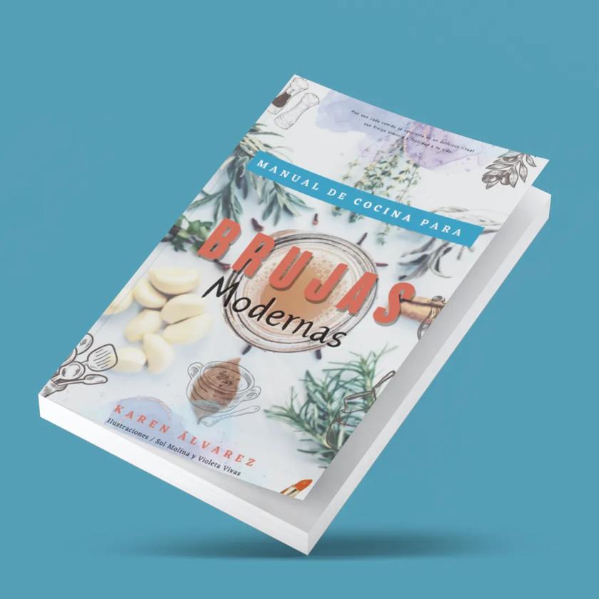 Manual de cocina para brujas modernas - mockup