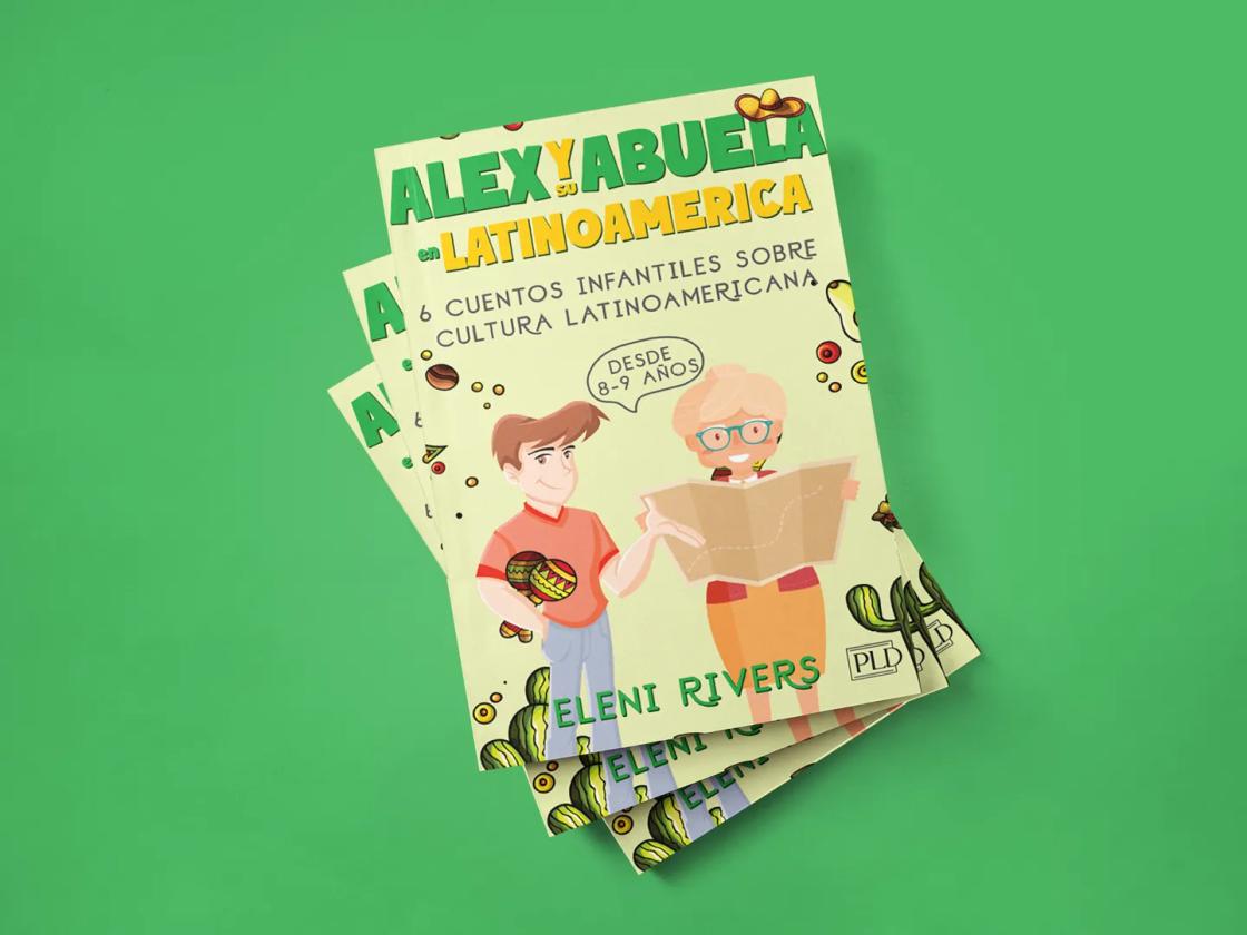 Alex y su abuela en Latinoamérica - mockup