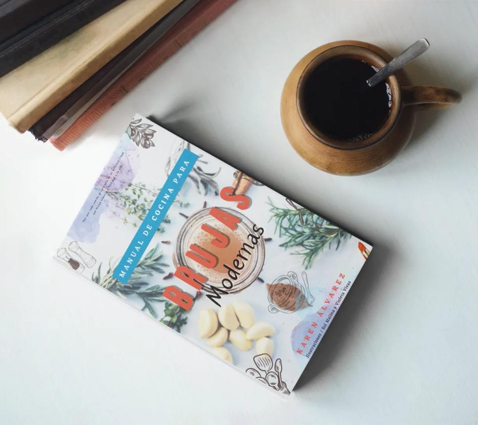 Manual de cocina para brujas modernas - mockup