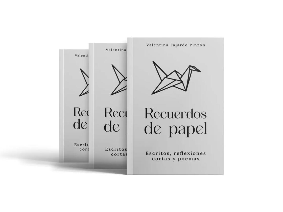 Recuerdos de papel - mockup