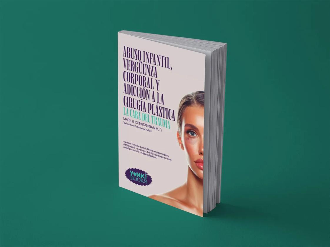 Abuso infantil, vergüenza corporal y adicción a la cirugía plástica - mockup