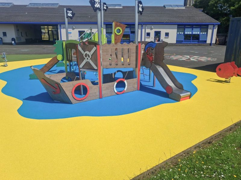 Pirate-Themed Playground Transformation