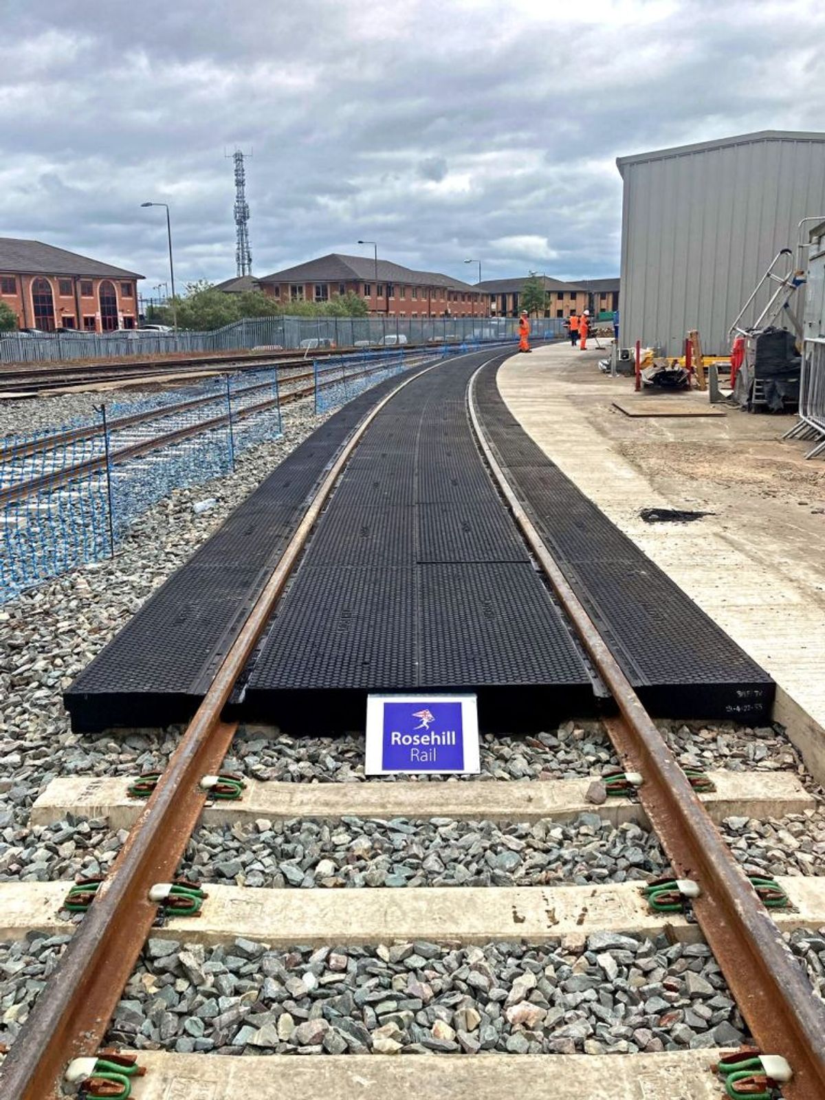 72m Baseplate RRAP installed at Etches Park Depot