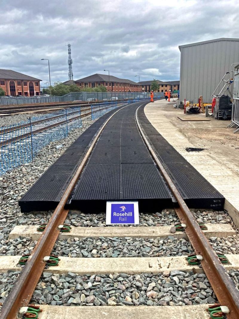 72m Baseplate RRAP installed at Etches Park Depot