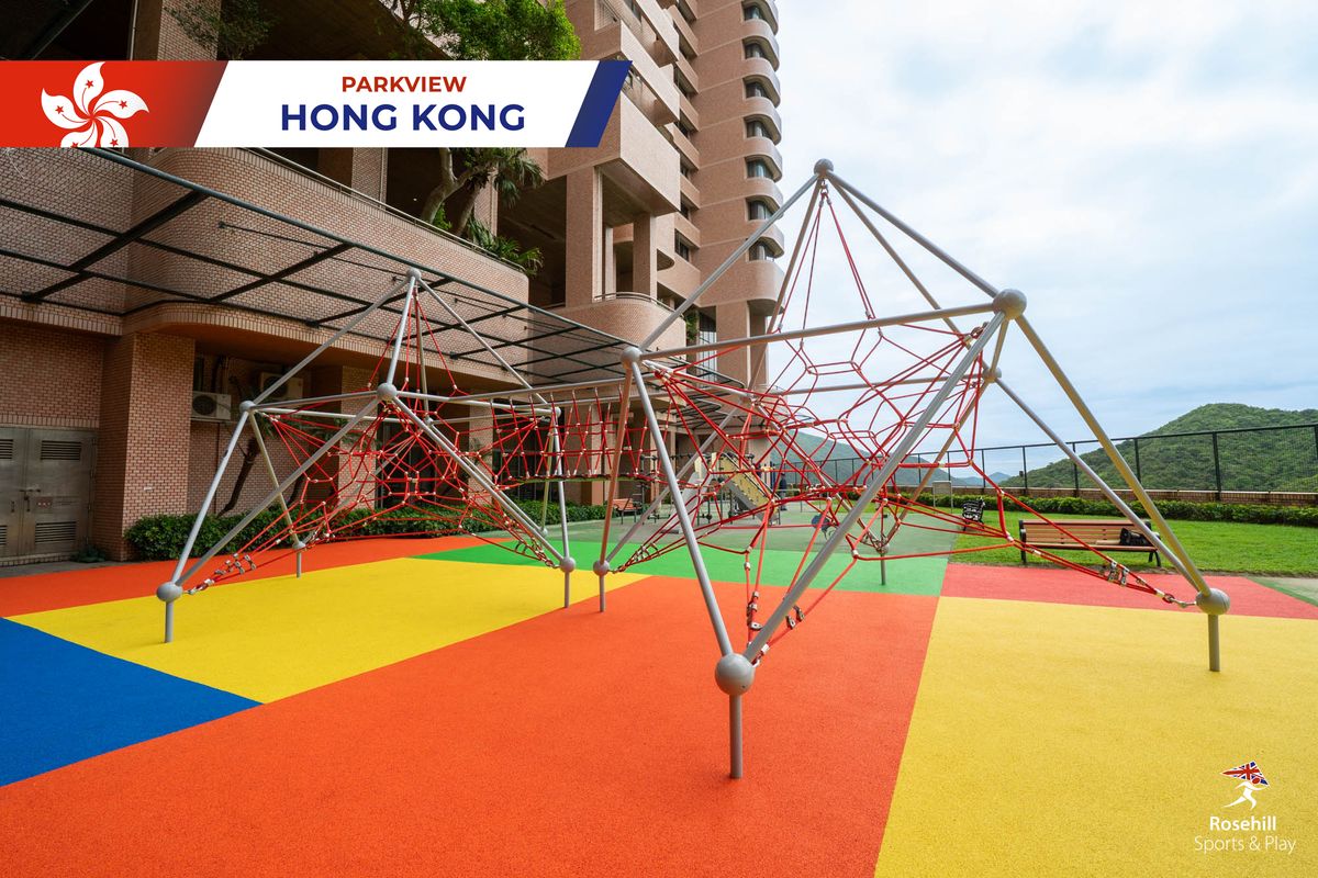 New Colourful Softfall Surface At Parkview, Hong Kong - Image 1