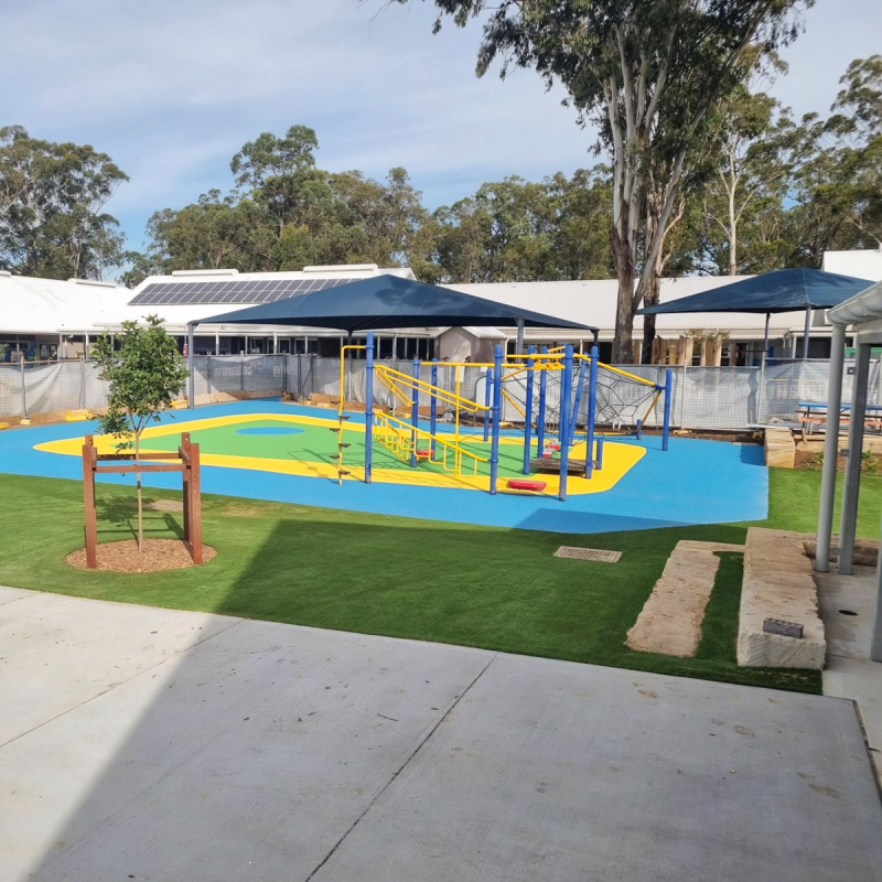 Rosary Park School's New Playground