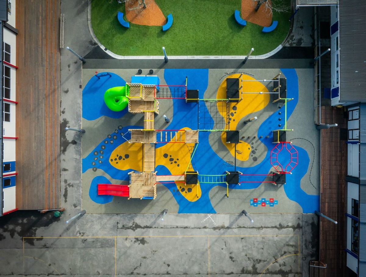 Hillview Christian School's Vibrant New Playground - Image 1
